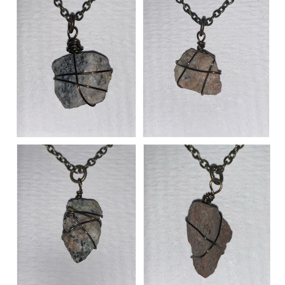 Georgia Bronze Stone Necklaces (MANY OPTIONS) - Picture 3 of 8